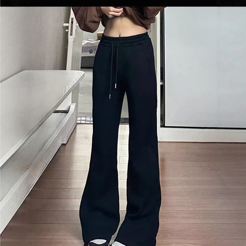 【12.6慧姐大码女装】2025新款瑜伽加绒法式女神裤子SX盛9862-