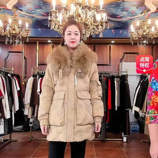 2025新款 羽绒服毛毛外套布629