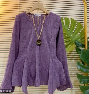 【12.21慧姐大码女装】2025新款上衣RFJJ113-