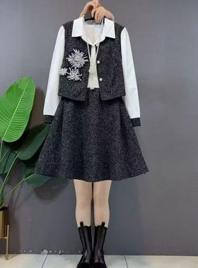 【12.21慧姐大码女装】2025新款套装XYJ佳1063-718