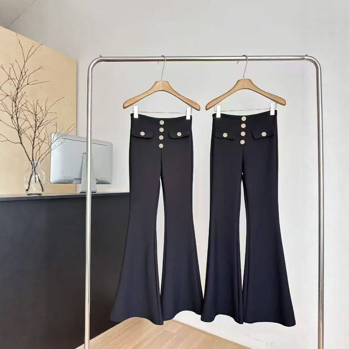 【11.2慧姐大码女装】2025新款加绒女神裤子JYT55018-