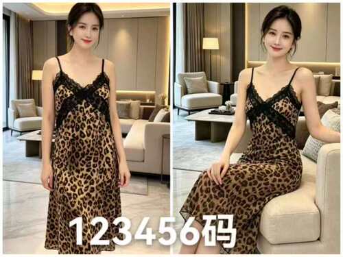 【7.8慧姐大码女装】2026新款睡裙LMM6035-