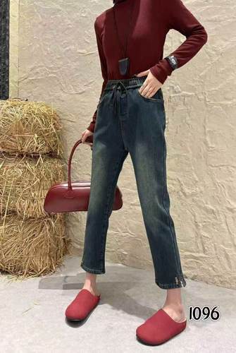 【11.19诗语美美哒】2025新款加绒牛仔裤子RMYY1096-