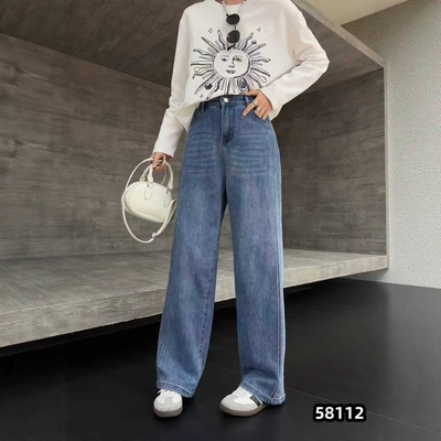 【1.17慧姐大码女装】2025新款裤子NN58112-7150