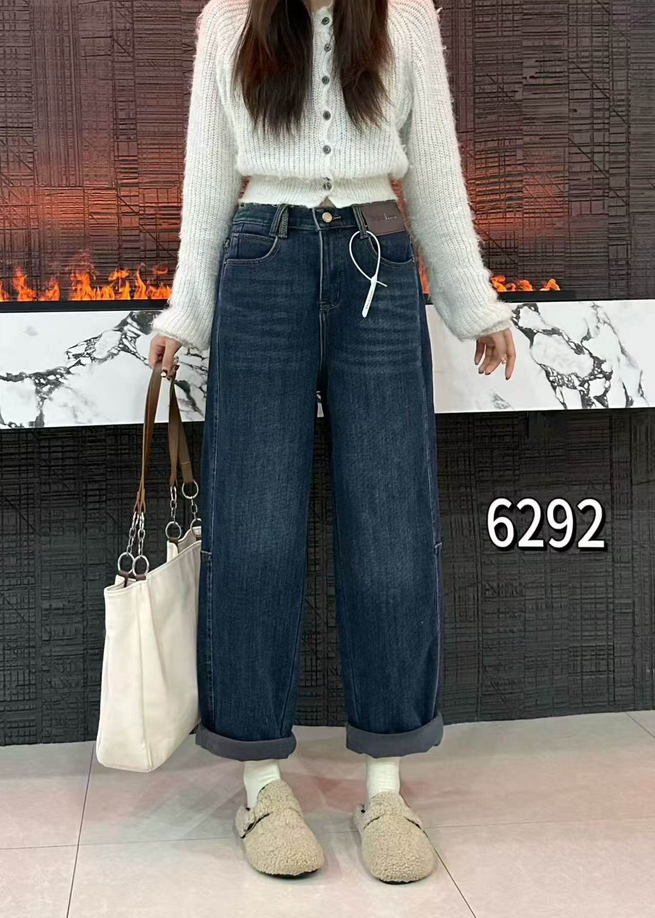 【12.11慧姐大码女装】2025新款裤子DT唐6292-7165