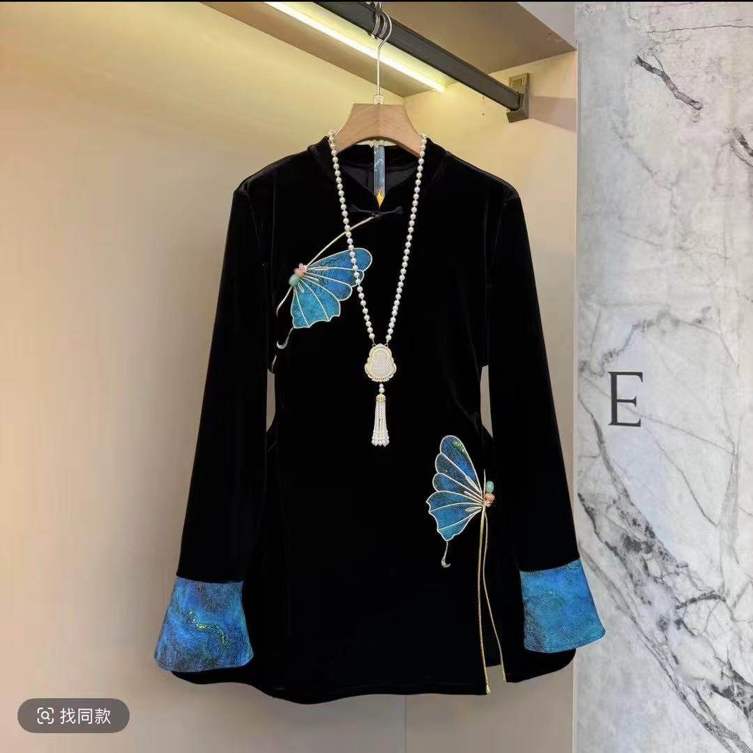 【1.10慧姐大码女装】2025新款国风上衣MYH美26007-,女装/女士精品,大码羽绒服,淘宝优惠券,粉丝福利购,淘宝优惠卷