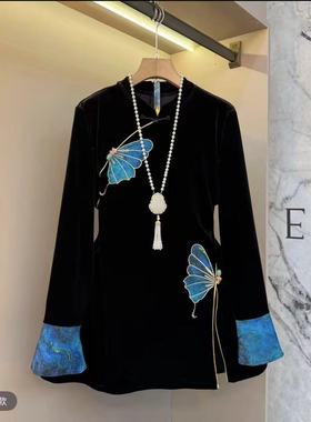 【1.10慧姐大码女装】2025新款上衣MYH美26007-7165