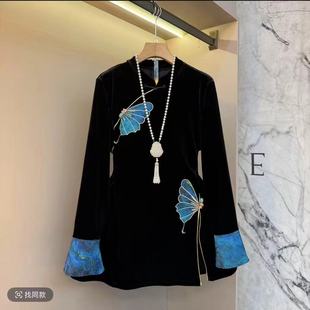 【1.10慧姐大码女装】2025新款国风上衣MYH美26007-