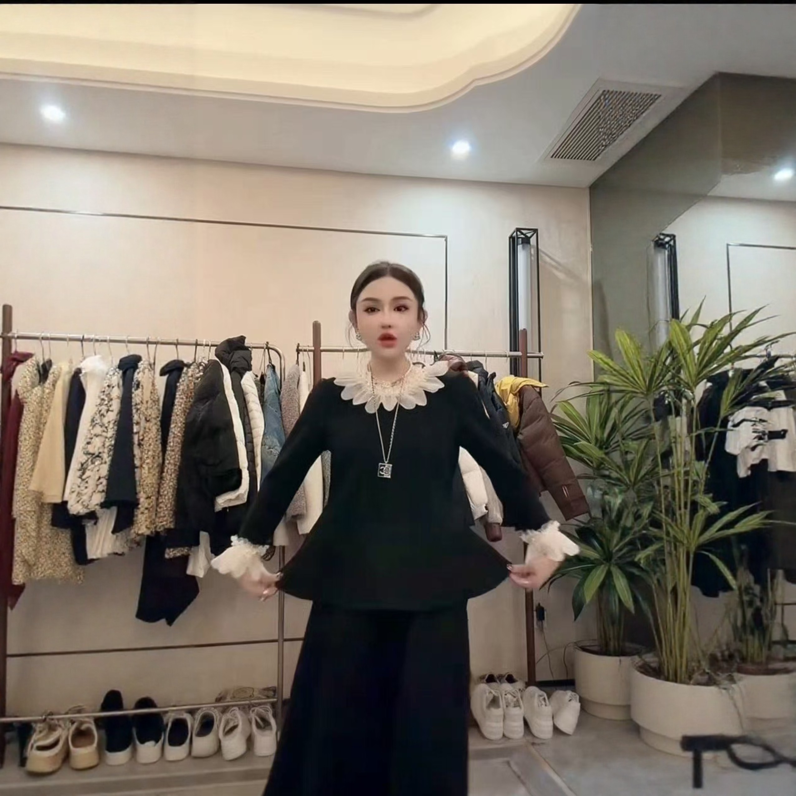 【12.18慧姐大码女装】2025新款套装YNF范6670-7160