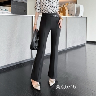 三扣微喇裤 2026新款 女装 LD5715 3.3慧姐大码
