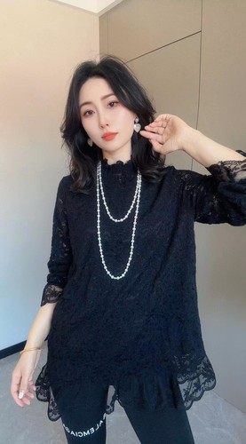 【11.26慧姐大码女装】2025新款水貂绒上衣YSS6557-