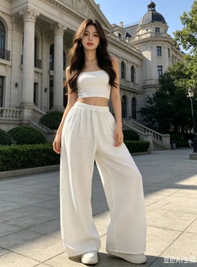 【6.20慧姐大码女装】2026新款裤子HSY7622-7011