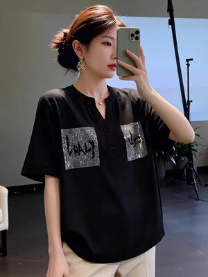 【3.31慧姐大码女装】2026新款半袖CZ2669-