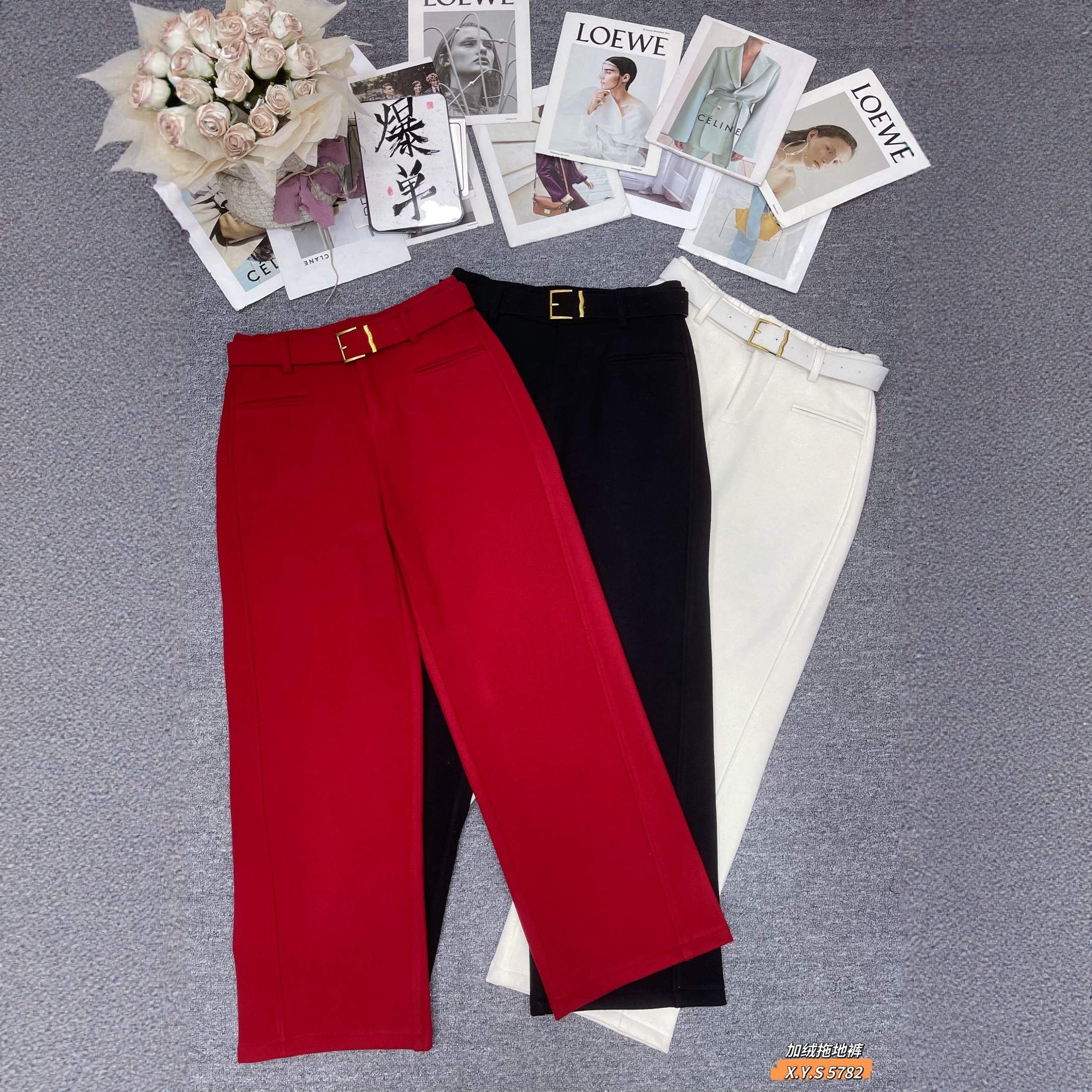 【1.12慧姐大码女装】2025新款加绒羊毛裤子XYS5782-,女装/女士精品,大码羽绒服,淘宝优惠券,粉丝福利购,淘宝优惠卷