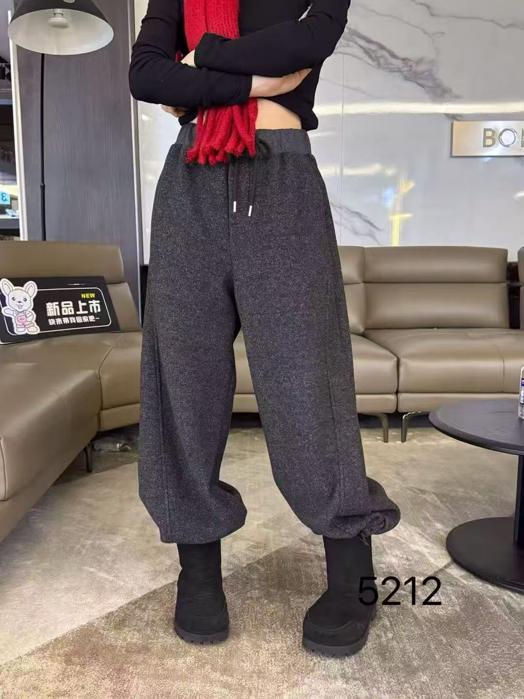 【11.28慧姐大码女装】2025新款裤子DTT5212-7140