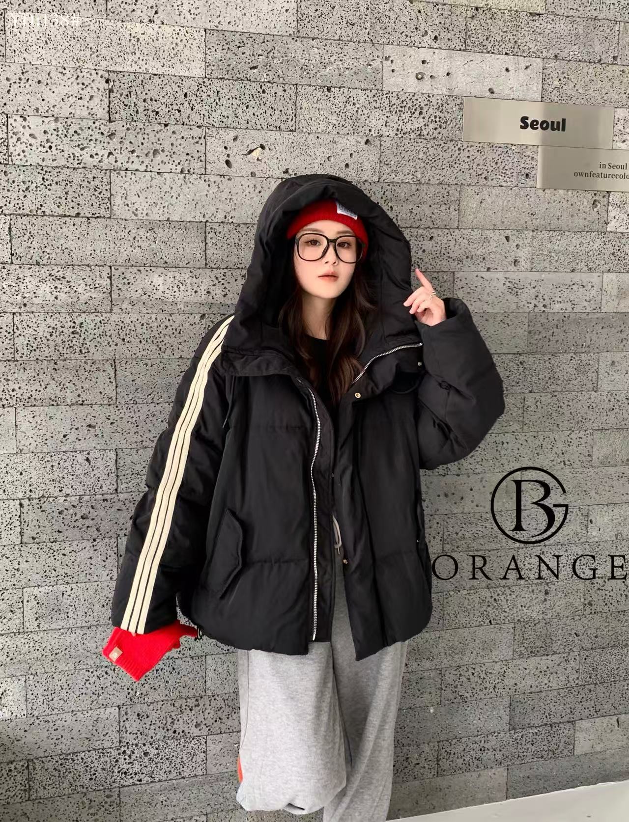 【11.25慧姐大码女装】2025新款大橘子羽绒服外套DJZ138-