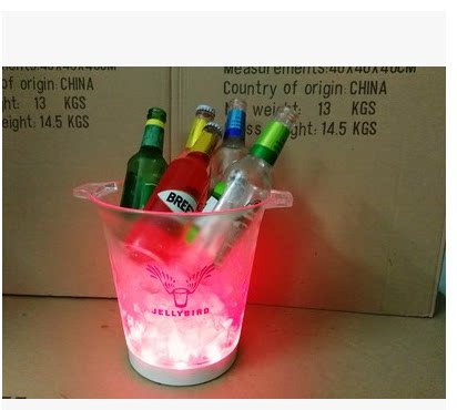 发光冰桶七彩灯包邮冰桶啤酒LED香槟桶红酒酒吧用品KTV红酒冰块桶