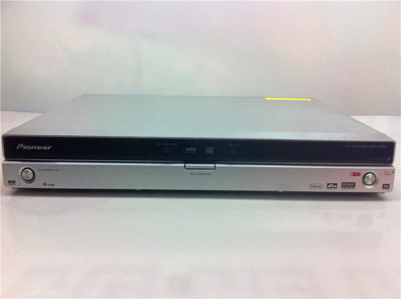 二手Pioneer先锋DVR－340H DVD刻录硬盘录像机支持AV S端输入录像
