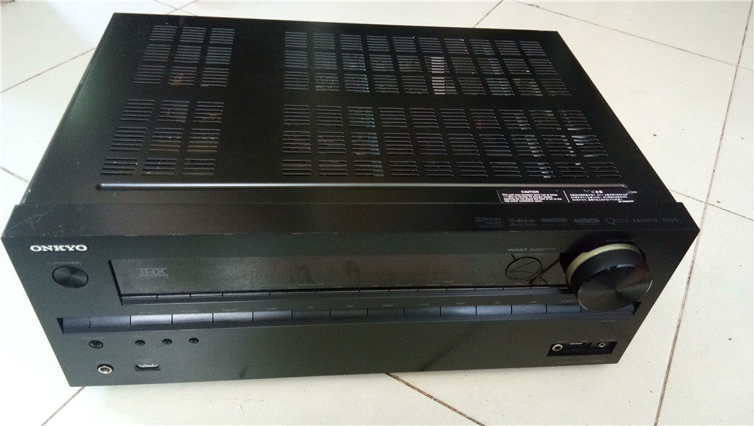 进口二手Onkyo/安桥TX-NR609带HDMI光纤同轴次世代功放