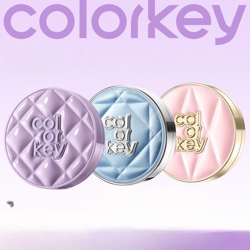 Colorkey珂拉琪鱼子酱气垫精华粉底遮瑕持久不脱妆持妆混干油皮