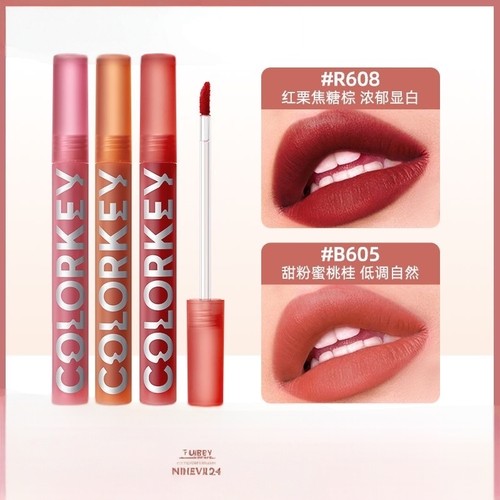 Colorkey珂拉琪空气唇釉丝绒r888小黑镜770春夏版本227