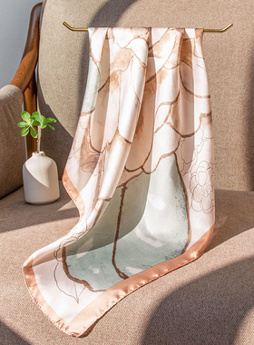 2025春季新款田园风穿搭职业装搭配丝巾系脖高级感QF W-900