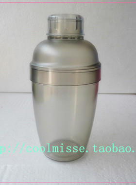 PC调酒器摇酒壶雪克壶  雪克杯350CC带刻度  防摔 调饮品用