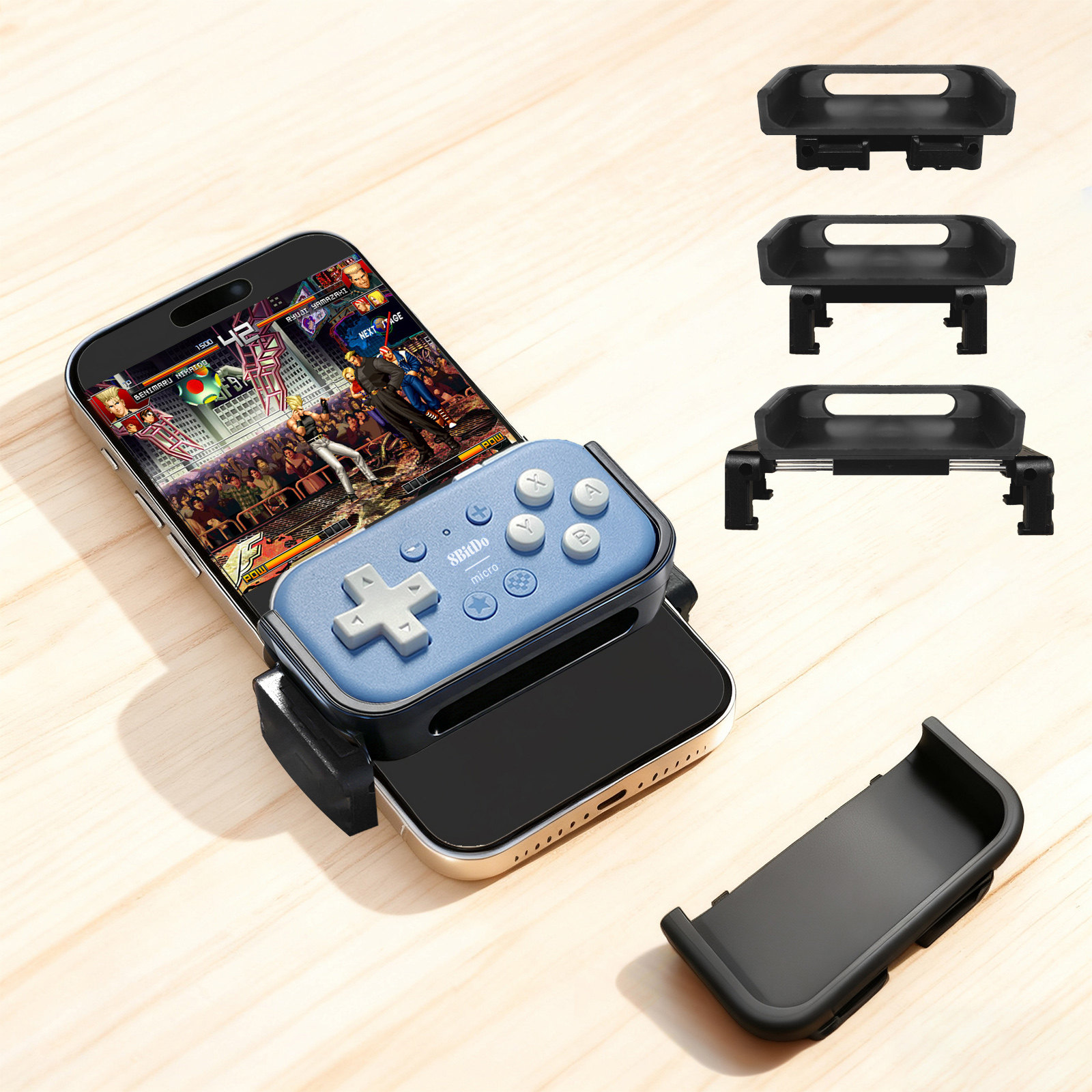 8Bitdo八位堂Micro蓝牙便携小手柄伸缩折叠支架