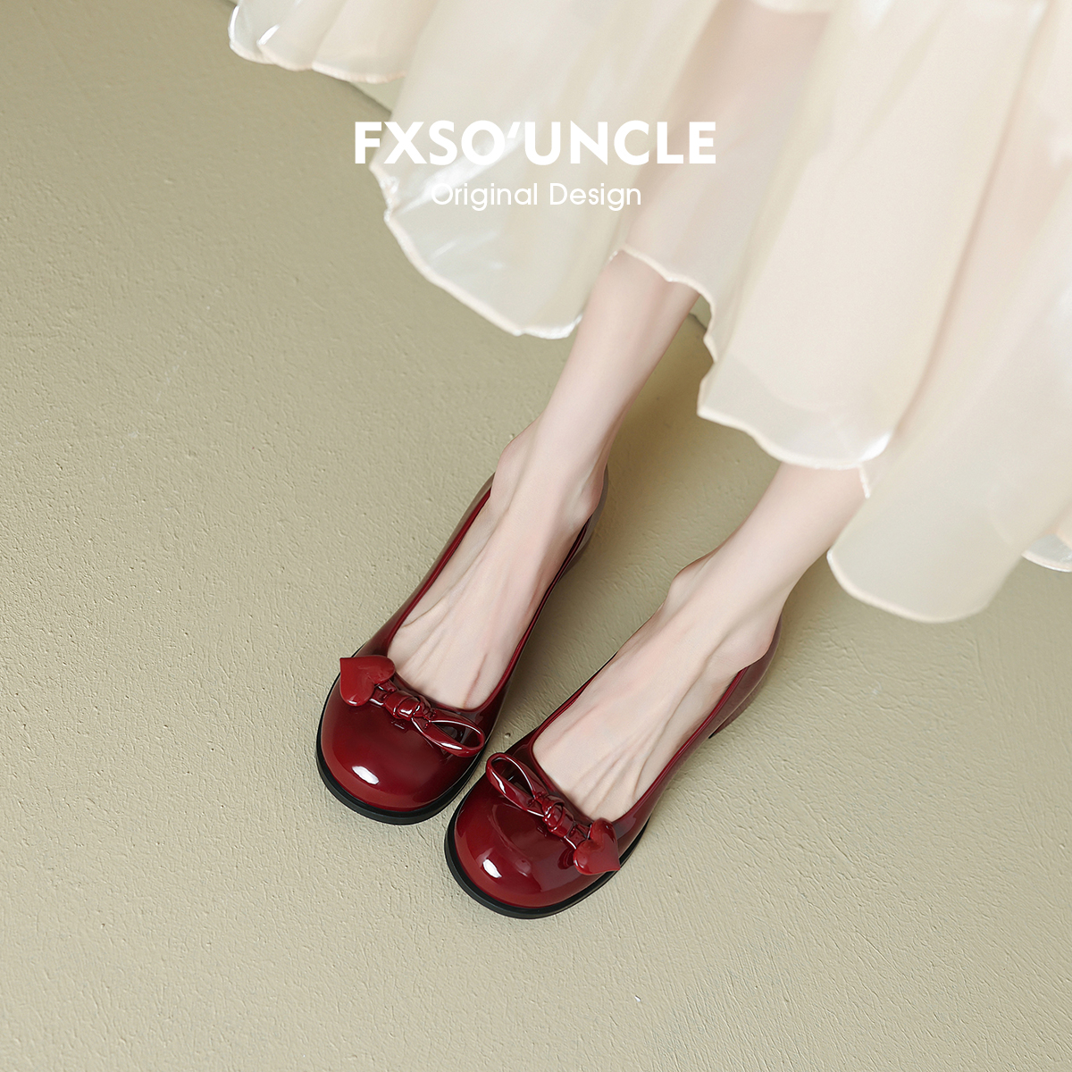 FXSO方巷浅口四季通勤单鞋女