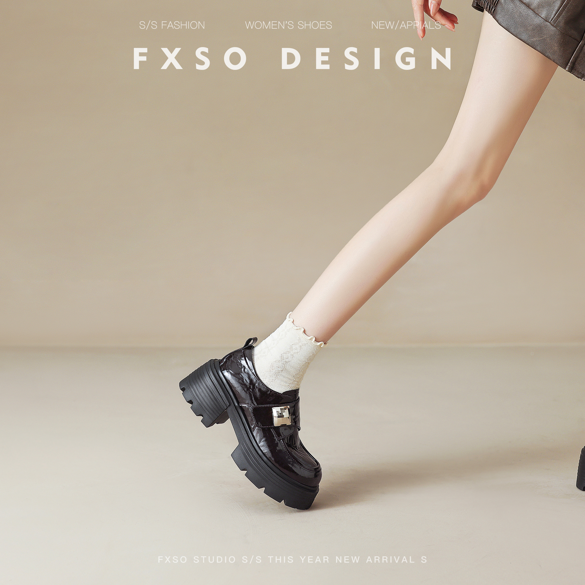 2025新款休闲时尚通勤玛丽珍鞋女