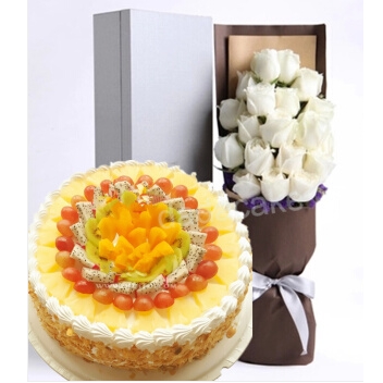 遂昌县妙高云峰新路湾镇北界镇金竹镇康乃馨鲜花店配送生日蛋糕