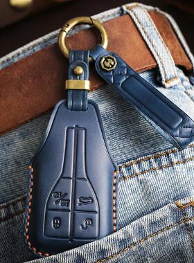 027适用红旗钥匙套真皮H5/H6/H9/HQ9/HS5/HS7/HS3/EH7汽车包壳