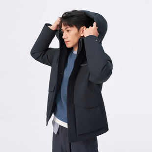 【蜜蜂退换货链接】波司登25新款羽绒服男保暖外套连帽防寒短款