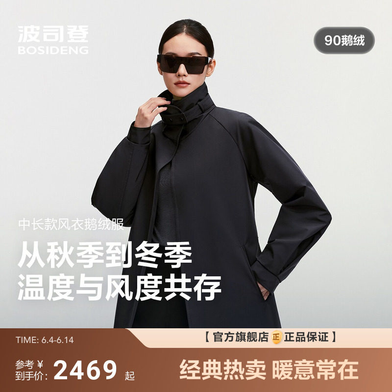 波司登新款时尚鹅绒服