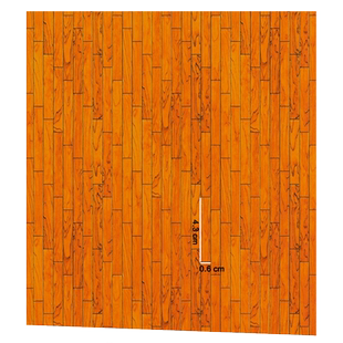 建筑模型贴纸制作材料墙纸沙盘 贴纸材料室内木皮木片地板贴纸 A3