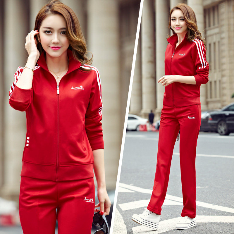 团体服修身显瘦团体服运动套装