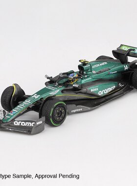 MINIGT 1:64 2024加拿大 阿斯顿马丁AMR24 #14阿隆索 F1合金车模