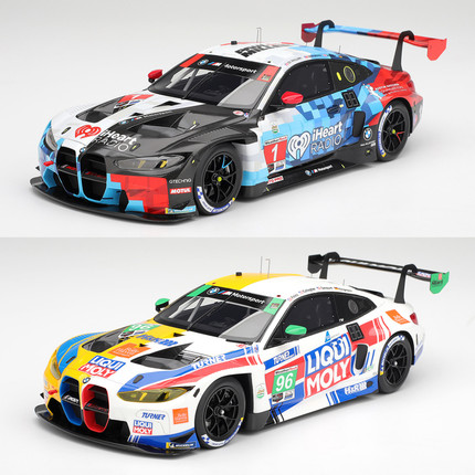 Topspeed 1:18 宝马BMW M4 GT3 EVO IMSA耐力赛车冠军 汽车模型