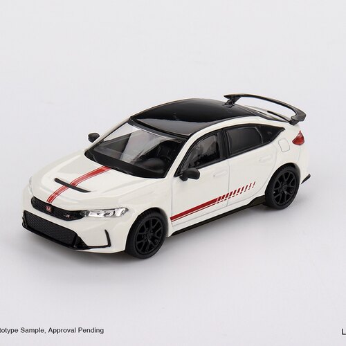 MINIGT 1:64 本田思域 Honda Civic Type R 白 仿真合金汽车模型