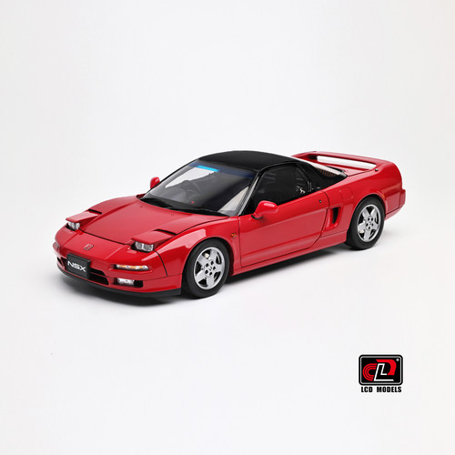 LCD原厂 1:18 本田NSX NA1 MK1第一代 国宝跑车 翻灯合金汽车模型