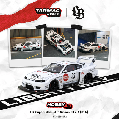 TW 1:43 日产尼桑SILVIA S15 超级剪影 开盖版 仿真合金汽车模型