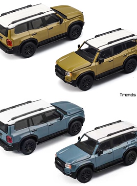 收藏丰田兰德酷路泽Land Cruiser 250 陆巡 TH 1:64 合金开盖车模