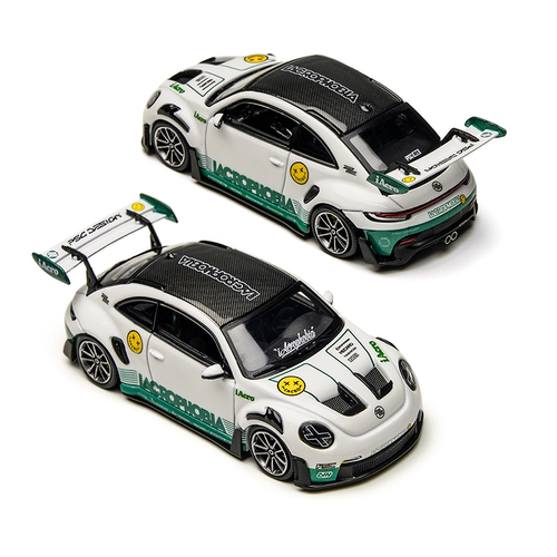 保时捷改装 甲壳虫 RS 佛山车展 15周年联名款 TM 1:64 合金车模