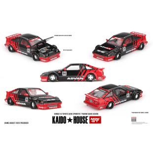 MINIGT ADV合金开盖车模 Sprinter Trueno 丰田AE86 KAIDO