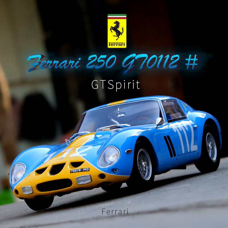 GTspirit限量1:18 Ferrari 法拉利250GTO古董车仿真汽车模型收藏