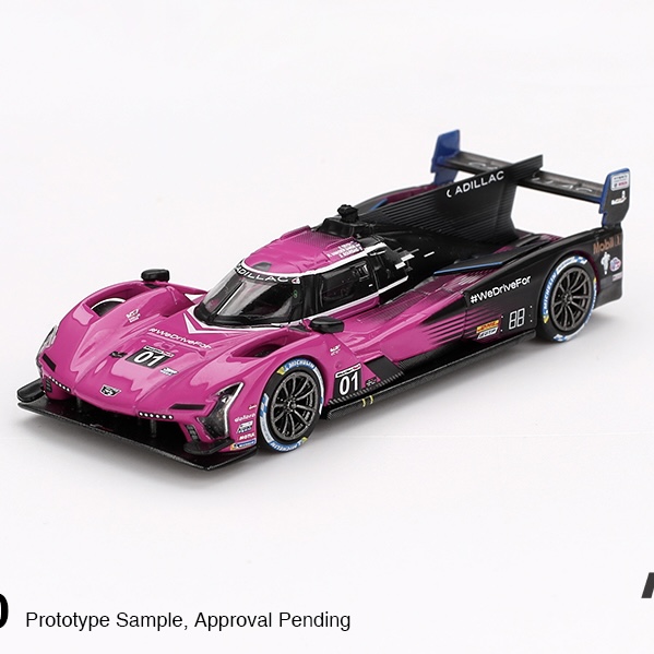 MINIGT 1:64 凯迪拉克Cadillac V 01 2024赛季 1010#合金汽车模型