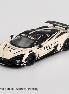MINIGT 1:64 迈凯伦McLaren 720S LB TBC涂装 #1083 合金汽车模型
