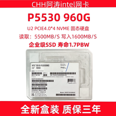 英特尔P5530960GU24.0固态硬