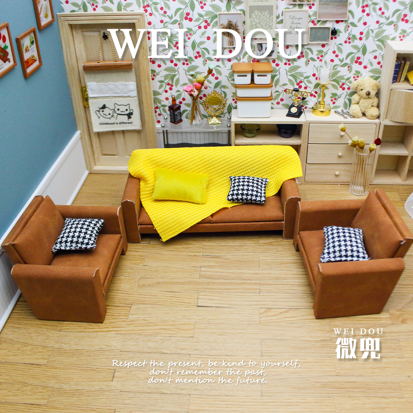 12分bjd微缩布艺沙发ob11娃屋亚麻沙发抱枕模型迷你家具配件道具,模玩/动漫/周边/娃圈三坑/桌游,BJD场景道具娃屋,淘宝优惠券,粉丝福利购,淘宝优惠卷