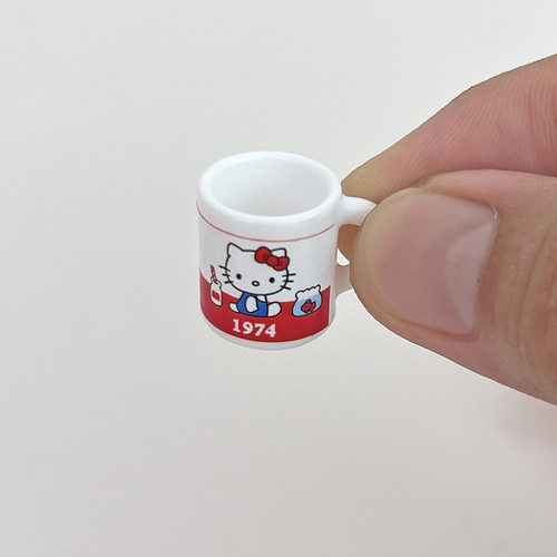 娃娃屋迷你马克水杯模型